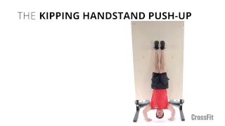 The Kipping Handstand PushUp [upl. by Rolyt]