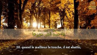 Sourate 70  Les voies dascension Al Maarij  Salah AlHashem [upl. by Revart]