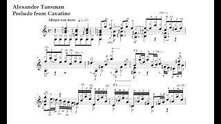 A Tansman Prelude from Cavatine [upl. by Sung]