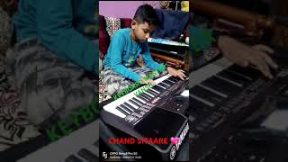 Instrumental CHAND SITAARE💖💖 played by Vansh🎹🎹 KEYBOARD MASTER VANSH [upl. by Beetner]