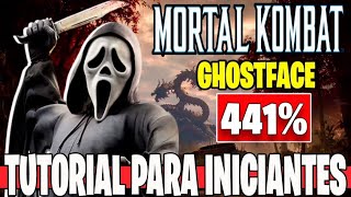 MK1 Ghostface  Sareena combo 441 dano  Tutorial para iniciantes [upl. by Fiester]