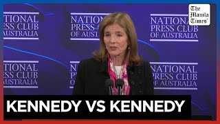 RFK Jrs vaccine views dangerous says Caroline Kennedy [upl. by Aurelio]