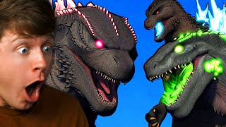 Reacting to EVOLVED GODZILLA vs GODLZILLA MINUS ONE amp ZILLA JR [upl. by Fablan504]