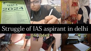 UPSC STUDY VLOG 📚A DAY IN THE LIFE OF UPSC ASPIRANT STRUGGLING IN DELHI PRODUCTIVE DAY studyvlog [upl. by Willamina]