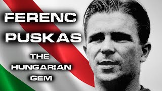 FERENC PUSKAS  THE HUNGARIAN GEM  HIGHLIGHTS WITH COMMENTARY [upl. by Lexi]