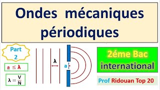 ondes mécaniques périodiques 2Bac spcSmsvt partie 2 [upl. by Ahsiuqel572]