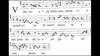 Voce mea ad Dominum clamavi COMMUNIO [upl. by Ecilayram92]