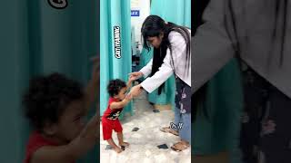 Gait Training  DrN  Physio Nandini ytshorts physiotharapist baby cpchild shorts newyoutuber [upl. by Alyam]