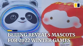 Beijing reveals mascots for 2022 Winter Games [upl. by Atteynot]