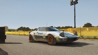 DiRT Rally Lancia Stratos  Kreuzungsring Baumholder Germany [upl. by Chic]