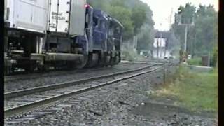 Conrail TVLA northbound at Newburg NY [upl. by Malina]