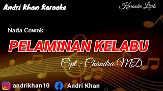 KARAOKE LIRIK VERSI ANDRI KHAN PELAMINAN KELABU NADA COWOK CIPT  HENDRA MD [upl. by Antonella]