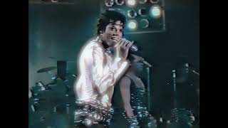 Michael Jackson  Heartbreak Hotel  BAD TOUR  Tokyo 2nd night 1987 Silver  4K Upscale [upl. by Hildegarde]