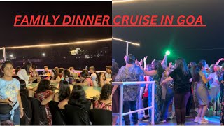 Goa’s Best Family Dinner Cruise  Cruise in Goa  Famous Cruise  Food Drinks DJ Musicgoa short [upl. by Harle]