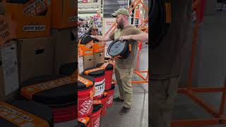 This is BRILLIANT Jeff always brings a good time wherever he goes🤣 homedepot homedepotbucketseat [upl. by Lucia]