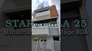 Star Villa 25 4BHK Independent Unique Plan house in Bengaluru [upl. by Alika]