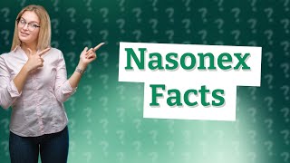 Is Nasonex a steroid nasal spray [upl. by Essam]