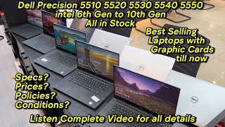 Dell Precision 5510 5520 5530 5540 5550  Best Selling Laptops with Graphic Cards  HF Laptops Store [upl. by Ayadahs]