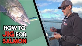 How to JIG for Salmon  Complete in Depth Guide for Beginners 🎣 [upl. by Sajet]