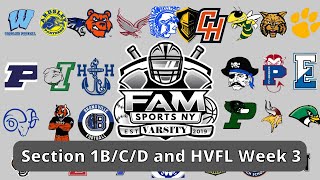 Week 3 Section 1B 1CD amp HVFL Preview Show [upl. by Ashti]