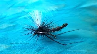 Tying a Parachute Hawthorn Fly Detached Body by Davie McPhail [upl. by Vilhelmina]