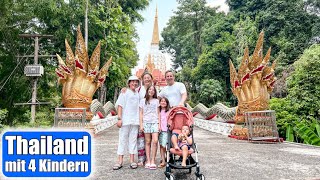 1 Tag die schönsten Tempel in Thailand 😍 Mit 4 Kindern Tagestour Familien Urlaub Asien Mamiseelen [upl. by Yarrum]