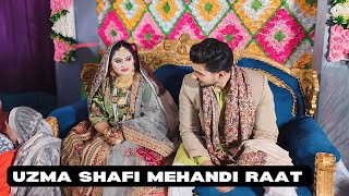 Uzma Shafi Mehndiraat Celebration  Uzma Shafi Wedding  Uzma Shafi Faiz Allie Wedding  Part 1 [upl. by Aita]