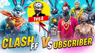 🎯FREE FIRE LIVE🎯PLAYING 1 VS 4 KHATARNAK😎CUSTOM ROOM GAME PLAY 🎮🎯 ON LIVE  GARENA FREE FIRE [upl. by Aynosal]