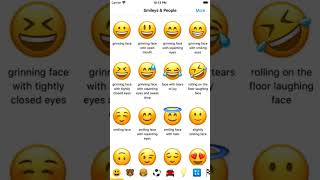 emoticon smiley emoji meaning viralvideo emoji shorts 😄😆😙😘😝😜😝 [upl. by Aihsenrad]