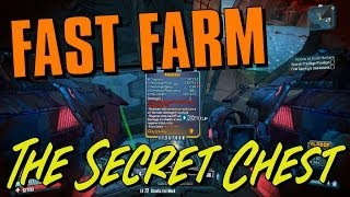 Borderlands 2  Rapid Farm Secret Chest Legendary in 15 Seconds [upl. by Fairleigh]