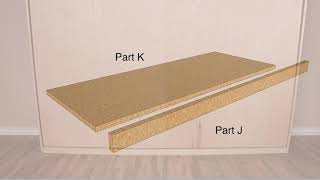 Section 16 Kick Panel Construction Easy DIY Murphy Bed [upl. by Hereld]