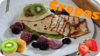 Crepas ♥ Con Tortillas de Harina [upl. by Hepza]