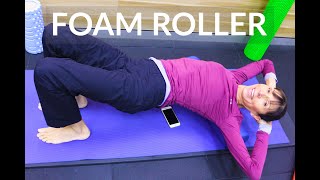 Foam Roller for Back Pain and Stiffness  Physical Therapist Exercises [upl. by Domini]