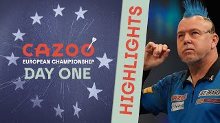 DEVASTATING DEBUT 2021 Cazoo European Championship  Day One Highlights [upl. by Chang]