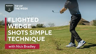 SQAIRZ Academy Tip of the Week with Nick Bradley Flighted Wedge Shots [upl. by Heyman]