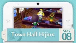 Video Journal  Animal Crossing New Leaf  Town Hall Hijinx [upl. by Morna]