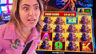 OMG RARE MASSIVE Jackpot on LUCKIEST Buffalo Slot Machine EVER [upl. by Alyahs]