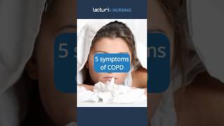 5 Key Symptoms of COPD 😷 COPDSymptoms HealthcareEducation nclexrn [upl. by Yelahc64]