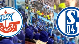 Heftige Ausschreitungen zwischen Schalker und Hansa Chaoten💥  Rostock  Schalke 02 [upl. by Dill]