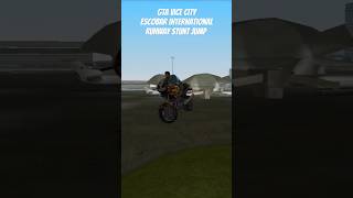 GTA Vice City  Escobar International Runway Stunt Jump using PCJ 600 [upl. by Pittman]