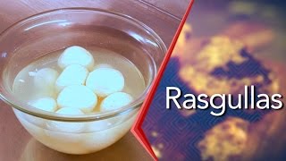 How To Make Delicious Rasgullas II Ganesh Chaturthi Special [upl. by Nnairak]