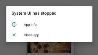 system ui has stopped fix mi xiaomi redmi phone [upl. by Eak]