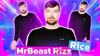 MrBeast Rizz meme MrBeast dancing to Rizz or Rice [upl. by Vudimir80]