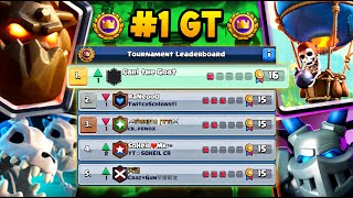 🏆🥇PLATZ 1 DER WELT IM KÖNIGLICHEN TURNIER BESTES DECK  Clash Royale Deutsch [upl. by Erminna]