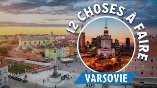 Pologne  les 12 choses à faire à Varsovie [upl. by Mahgem]