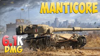 Manticore  4 Kills 61K DMG  Without everything  World Of Tanks [upl. by Randa]