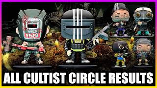 All Cultist Circle Sacrifice Results for Figurine Boss amp ETC Figurine Recipes [upl. by Hach]