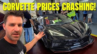 AUCTION DAY Trying to Sell my C8 but CORVETTE PRICES are CRASHING [upl. by Kotta]