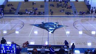 Evansville vs Dodgeville High School Boys JV Basketball [upl. by Enilamme]