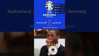 Germany Draw Vs SwitzerlandCsoboth Saves HungaryScotland Are Out Euro 2024 MemesDAY10shorts [upl. by Neemsaj]